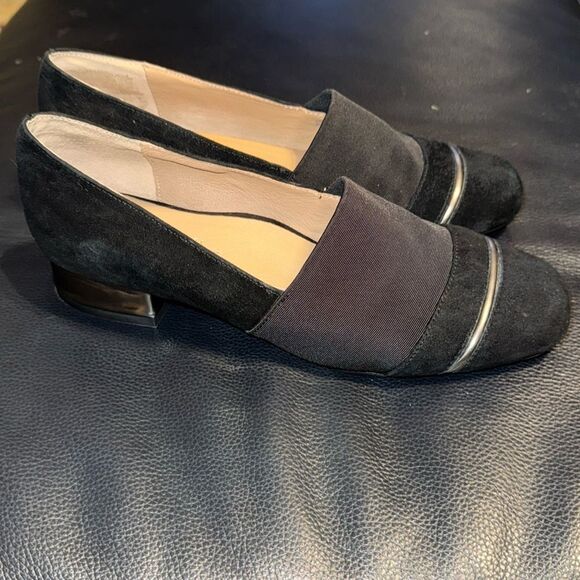 Bettye Muller Concept Gobi Stretch Suede Loafer - Picture 2 of 11